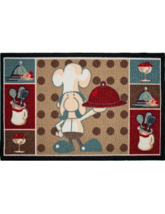 Dintex Alfombra Cocina Antideslizante Chef 57 x 140 cm