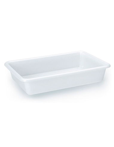 CUBETA ALIMENTARIA 8 L BLANCO 48X33X8