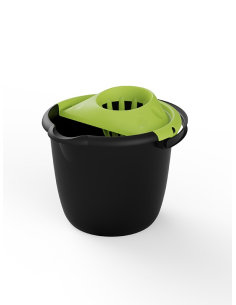 CUBO + ESCURRIDOR PK 6214L 14 L NEGRO