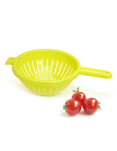 ESCURRE VERDURAS METALTEX 20 cm CON MANGO
