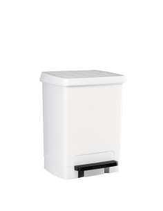 CUBO BASURA CLASSIC DENOX 26 L PEDAL BLANCO