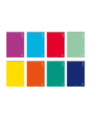 BLOCK PACSA 112 80 hojas CUADRICULA TAPA CARTON