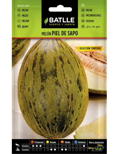 Batlle Semillas Melón Piel de Sapo Selección...