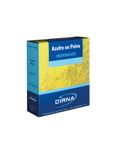 AZUFRE PAQUETE 750 grs