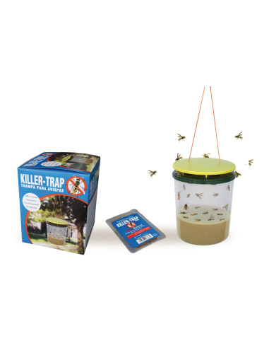 ES UNA TRAMPA PARA AVISPASNO CONTAMINANTE Y...