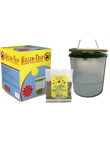 ES UNA TRAMPA PARA MOSCASNO CONTAMINANTE Y...