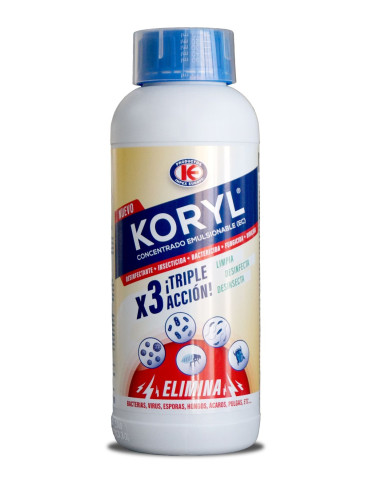 DESINFECTANTE - INSECTICIDA KORYL 1 L