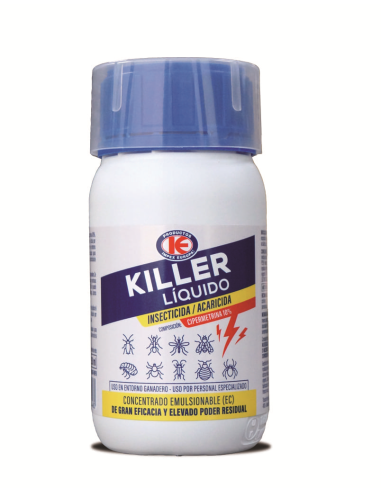 INSECTICIDA KILLER FC 250 ML LIQUIDO