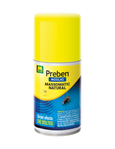 INSECTICIDA  PREBEN MASSOMATIC NATURAL 250 ml