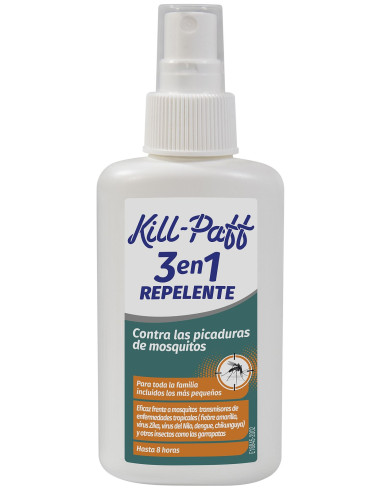 REPELENTE KILL PAFF 3 EN 1 SPRAY 100 ml