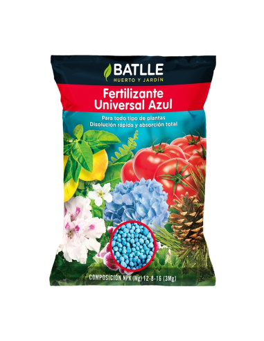 FERTILIZANTE BATLLE AZUL UNIVERSAL BOLSA 800 grs