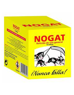 Nogat Raticida Polvo Sobre 10 g
