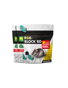 RATICIDA ROE-BLOCK 260 + 260 grs