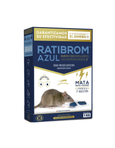 RATICIDA RATIBROM AZUL CEBO FRESCO 003 CAJA 10 kg 10X1