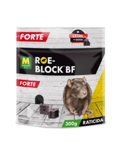 Roe-Block Forte Raticida Bloques 300 g