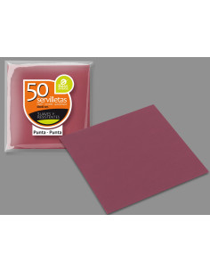 Best Servilletas 40x40 cm Burdeos 50 uds