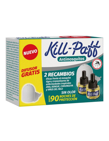 INSECTICIDA ELECTRICO KILL-PAFF 2 RECAMBIO +...