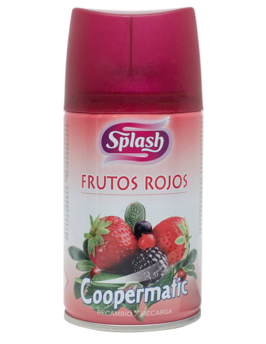 AMBIENTADOR SPLASH SPRAY 250 ml FRUTOS ROJOS