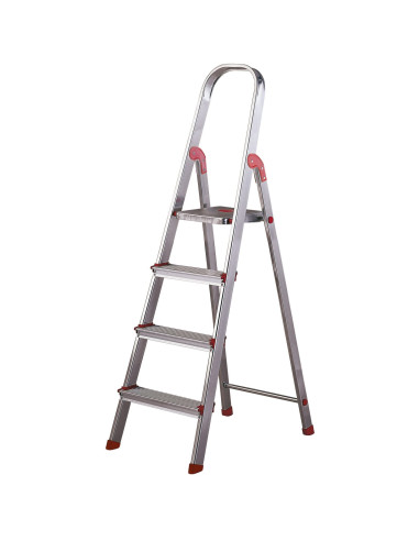 ESCALERA ROLSER ALUMINIO 4 PELDAÑOS