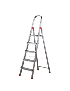 ESCALERA ROLSER ALUMINIO 5 PELDAÑOS