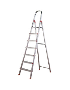 ESCALERA ROLSER ALUMINIO 7 PELDAÑOS