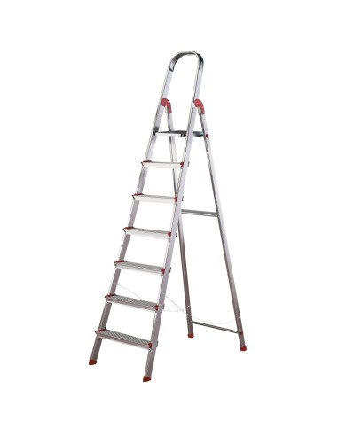 ESCALERA ROLSER ALUMINIO 7 PELDAÑOS