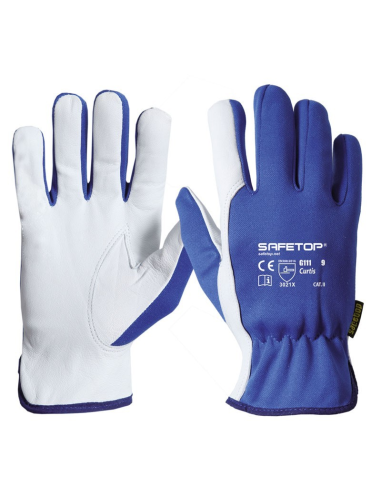 GUANTES SAFE TOP NYLON PIEL 111 TALLA 08