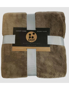 COBERTOR DE MICROFIBRA LISO 127CMX152CM. 2