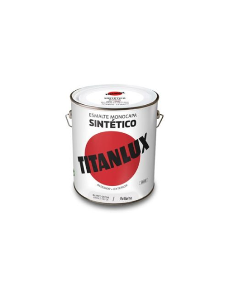 Titanlux Esmalte Sintético Brillante Blanco Decoracion 566D 4 L