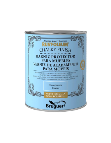 RUST -OLEUM BARNIZ LACA MUEBLES MATE 750 ml