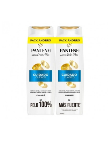 Pantene Champú Pro-V Nutri-Plex Clásico Pack 2...
