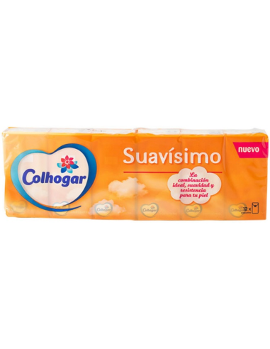 PAÑUELOS COLHOGAR 12X9 CLASSIC SUAVISIMO 4 CAPAS