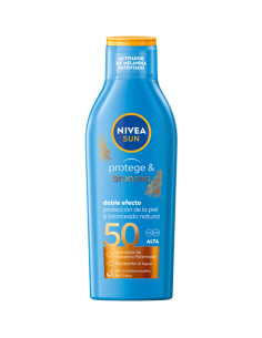Bronceador Nivea 200 ml F-50 Protege y Broncea