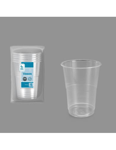 VASO CAMPING BEST PAQUETE 5 uds  500 cc...