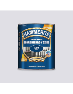 Hammerite Esmalte Liso Brillante Azul 5 L