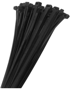 BRIDA NYLON NEGRA 3,6 x 18 BOLSA 50 uds 25339