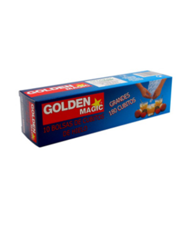 SACO DE CONGELADOR DOURADO PQT. 10UN. CUBIT. GD