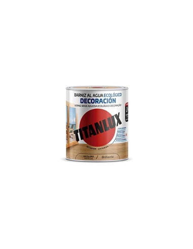 BARNIZ TITAN ECO.DECO.TX.BTE.INCOL.750ML