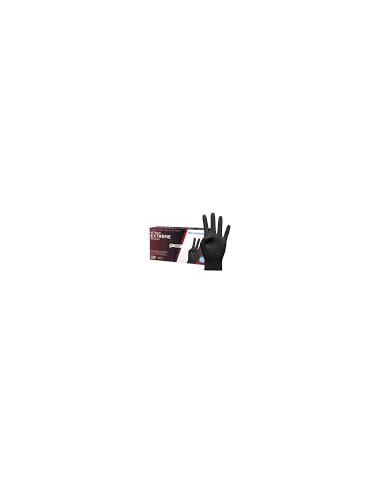 GUANTES NITRILO EXTREM NEGRO CAJA 100 uds  PEQUEÑA