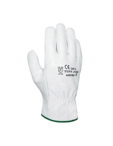 GUANTES SAFE TOP PIEL GRIS 114B TALLA 7