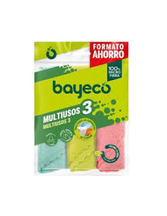 BAYETA MICROFIBRA BAYECO LOTE 3 uds