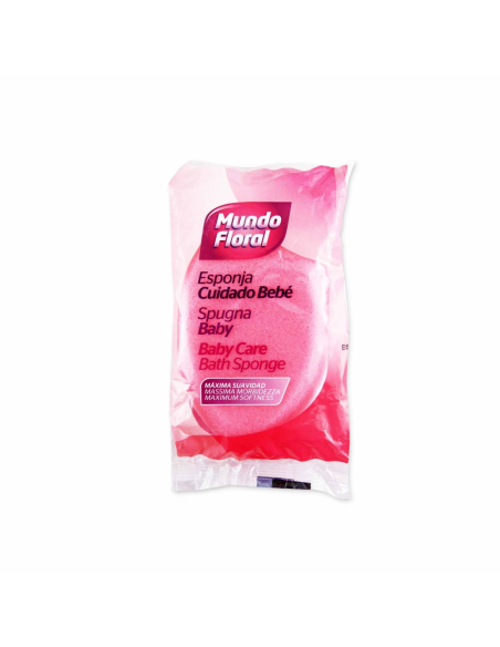 MUNDO FLORAL K20018                                                        ESPONJA SUAVE BAÑO
