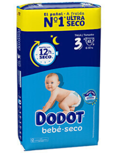 Pañal Dodot Etapas N-3 06-10 K.66UD 2