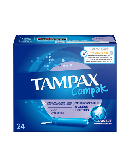 TAMPON TAMPAX COMPAK 24UN.LITES