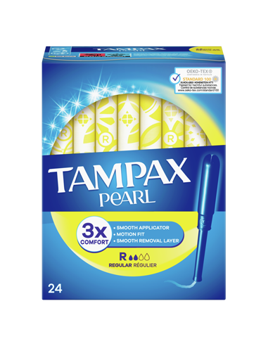 TAMPON TAMPAX PEARL REGULAR 24 UDS.