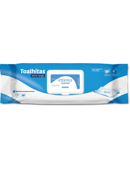 TOALLITAS HUMEDAS INTIMUS ADULTO 60 UN.