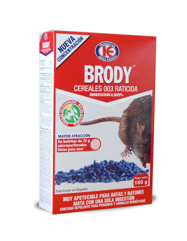 CEREAIS RATIC. BRODY B. FACOUM PQT. 150