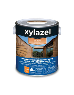 XYLAZEL LASUR HIDROFUGANTE SATINADO CASTAÑO 2,5 L