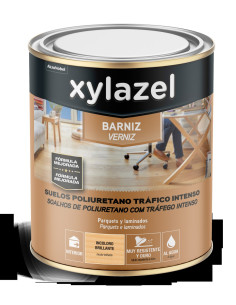 XYLAZEL BARNIZ POLIURETANO SUELOS BRILLANTE 750 ml  INCOLORO