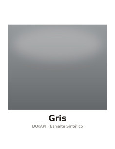 Dokapi Esmalte Antioxidante Forja Gris 750 ml 2